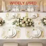 4PCS Cloth Napkins Round Placemat 100% Cotton Vintage Wedding Table Decoration Reusable for Kitchen Dinning Christmas Table