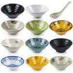 Melamine Noodle Bowl Household Plastic Tableware Restaurant Commercial Ramen Salad Bowl Thickened Not Easily Broken Soup