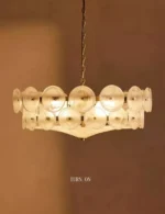Nordic Style Designer Led Chandelier Restaurant Study Living Room Colored Glass Pendant Light Luxury Postmodern Indoor