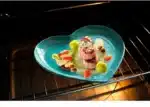 Creative Heart Ceramic Dinner Cooking Dishes Home Barbecue Salad Plate Oven Dessert Cake Plate Hotel Restaurant Tableware