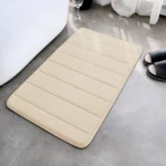 40*60CM Memory Foam Bath Mat, Quick Dry Super Soft Absorbent Bathroom Rug Non Slip, for Floor & Tub - Image 33