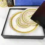 Vintage Ceramic Dinner Plate 8 Inch 10 Inch Creative Bone China Western Steak Dessert Salah Plate Kitchen Party Gift Box Set