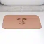 Gaslight Gatekeep Girlboss Nicolas Cage Full Face Bath Mat Non Slip Absorbent Cozy Velvet Bathroom Rug Shower Carpet 60 x 40