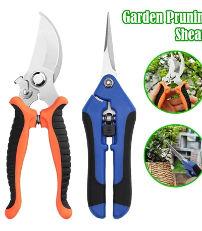 Goldoma pruning shears set with ergonomic handles and safety lock