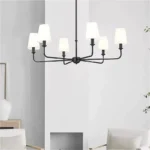 American Style LED Pendant Lamp Modern Minimalist Chandelier Kitchen Island Restaurant Bar Living Room Home Decor Factory