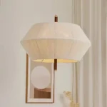 Wabi Sabi Hemp Rope Rattan Led Pendant Light For Living Room Dining Room Bar Hotel Wood Chandelier Hanging Lamp Fixture