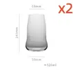 Cloud Design Ultra-thin Bordeaux Red Wine Glass Crystal Thin Stem Burgundy Goblet Light Luxury Wedding Party Champagne Flute