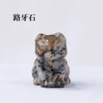 Obsidian Cat Crystal Figurines Cat Gifts Decor Gifts for Mom Women Men Lucky Cute Cat Statue Room Desk Decor - Image 18