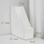 Desktop Book Storage Box Stationery Organizer Desk Storage Rack Bookshelf Pen Holder Organiser Cute Book Stand Bookcase File