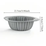 Silicone Cake Molds Non-Stick 3D Spiral Pattern Oven Baking Pan Heat Resistant Jelly Cake Bread Muffin Mold Kitchen Bakeware - Image 16