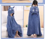 Baby Bath Towels Absorbent Soft Baby Shower Towel Large Blankets Children Bathrobe Boys Girls Bath Robe Kids Hooded Poncho