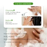 Pore Cleaning Soap Anti-Acne Shrink Pores Deep Remove Blackheads Chicken Skin Oil Control Moisturizer whitening Smooth Skin