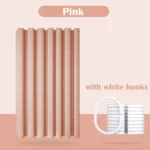 Thick Imitation Linen Shower Curtain Polyester Waterproof Shower Curtain Bath Curtains For Bathroom Bathtub Large Bathing