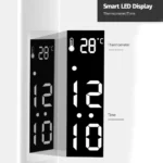 LED Desk Lamp,Multifunction Table Lamp with Calendar USB Touch Night Light with Pen Holder for Bedroom Reading Lamp de