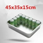 304 stainless steel plate tray rectangular square oven tray baking pot dish deep Japanese barbecue bbq cafeteria Storage trays - Image 11
