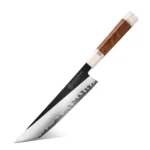 Grandsharp Kitchen Knife Set 3 Layer Composite Steel PM204 Steel Core Wood Handle Professional Chef Knives Collection 1 to 5