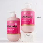 LKIAE Vitamin C and Vitamin E Lightening Body Lotion, Whitening, Softening, 24 Hours Moisturizing, Rapid Absorption, 500ml
