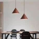 Nordic Wood Pendant Lights Modern Hanging Lamp Shade Kitchen Living Room Indoor Lighting Fixtures E27 Loft Vintage