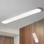 51W LED Flush Mount Ceiling Light, Dimmable Modern Linear Lamp, Low Profile High Brightness Fixture for Kitchen, Shop