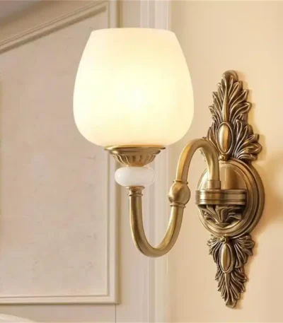 Contemporary Brass Wall Lights for Decoration Home Living Room Bedroom Bathroom Lighting Hotel Aisle Light Wall Sconce
