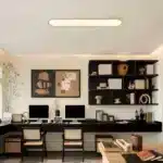 39.4" Dimmable LED Ceiling Light, 48W Ultra-Thin Long Lamp, 3000-6000K Adjustable, High Brightness Low Profile for Bedroom