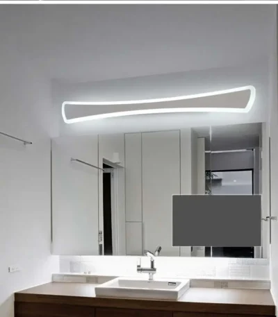 Modern Kitchen Bathroom Mirror Light Fixture Nordic Led Wall Lamps Sconce Home Decor Lighting White Iron Acrylic avize