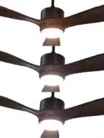 High-Performance 6 Speed Ceiling Fan with LED Light Modern Smart App Remote Control Durable DC Motor Wood Body for Bedroom