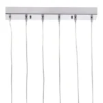 HMS Six-Light LED Ceiling Light for Kitchen Island Modern Contemporary Design Warm White for Room Creative Shades for Home