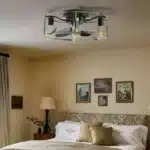 Temu FCJ Modern 60W Ceiling Fan with Light 52-Inch DC Motor Dimmable CCT Wood ABS Body Remote Control 110V Unavailable