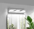 Ship in USA,Modern Chrome LED Vanity Light,3-Lights Wall Sconce for Bathroom and Mirror,Sleek Minimalist