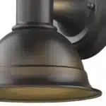 HMS Modern Minimalist Wall Sconce Antique Bronze Aluminum with Warm White Light 220V Brass Body for Home Interior – styled