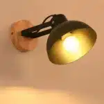 American Simple Loft Wall Light Country Industrial Retro Indoor Wall Lamp for Bedroom Living Room Bar Aisle Wrought Iron