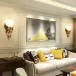 Nordic Modern Wall Lights for Home Bedroom Bedside Lamp Angel Shaped Resin Wall Lamp Europe Style Creative Retro LED Wall