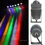 Narrow Angle Led Lawn Light 6 Color Landscape Bulb Flood Spotlight IP65 Waterproof Outdoor Led Spot Light – side view