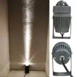 Narrow Angle Led Lawn Light 6 Color Landscape Bulb Flood Spotlight IP65 Waterproof Outdoor Led Spot Light – side view