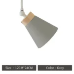 LED Track Light Spotlight with E27 9W Bulb Track Lights Fixture Clothing Shop Store Hone AC85~265V – base detail