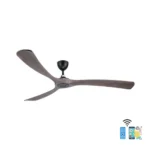 Intelligent Silent Remote Control App Electric Modern Vintage 72 Inch Large Size Ceiling Fan for Living Room Household Hotel