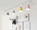 LED Track Light Spotlight with E27 9W Bulb Track Lights Fixture Clothing Shop Store Hone AC85~265V