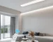 51W LED Flush Mount Ceiling Light, Dimmable Modern Linear Lamp, Low Profile High Brightness Fixture for Kitchen, Shop