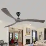 Intelligent Silent Remote Control App Electric Modern Vintage 72 Inch Large Size Ceiling Fan for Living Room Household Hotel