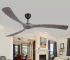 Intelligent Silent Remote Control App Electric Modern Vintage 72 Inch Large Size Ceiling Fan for Living Room Household Hotel