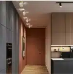 Italian Minimalist Bedroom Bedside Nordic Crystal Wall Lamp Living Room LED Light Staircase Aisle Corridor Lighting Ceiling