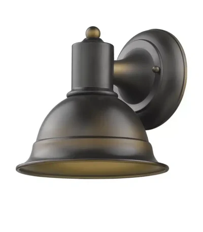 HMS Modern Minimalist Wall Sconce Antique Bronze Aluminum with Warm White Light 220V Brass Body for Home Interior