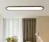48W Modern Linear LED Ceiling Light, 39.4" Dimmable Ultra-Thin Flush Mount Fixture, High Brightness for Bedroom, Kitchen