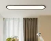 48W Modern Linear LED Ceiling Light, 39.4" Dimmable Ultra-Thin Flush Mount Fixture, High Brightness for Bedroom, Kitchen