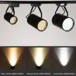 Led Track Light 2020 3W 7W 12W 15W Rail Track lamp COB adjusted Spotlights for shop home Hotel lighting fixtures Black White