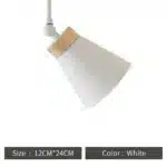 LED Track Light Spotlight with E27 9W Bulb Track Lights Fixture Clothing Shop Store Hone AC85~265V – angled view
