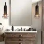 American Simple Loft Wall Light Country Industrial Retro Indoor Wall Lamp for Bedroom Living Room Bar Aisle Wrought Iron