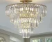 US Stock Free Shipping 19.7in Luxury Round Crystal Chandelier Fixture 10-Light French Gold Iron Ceiling Light for Living Room