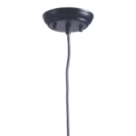 HMS Modern Gray Lantern Metal Dimmable Ceiling Light Shades 6000K CCT IP44 Remote for Home Office Living Room Bedroom Hotel